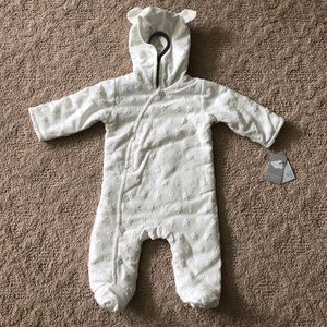 NWT 0-3 months one piece coat